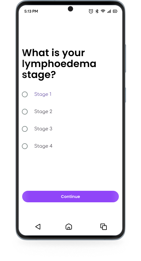 Select type of condition