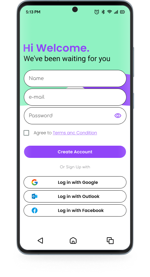 create Account