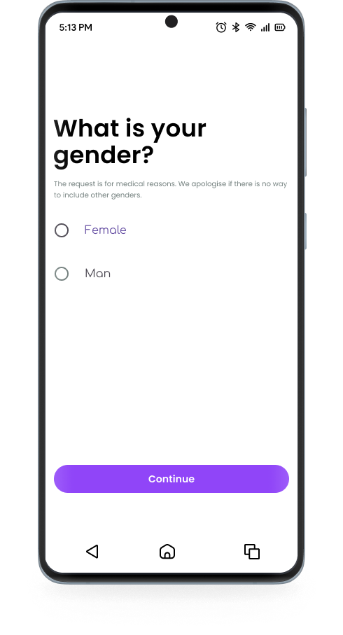 Enter Personal Data