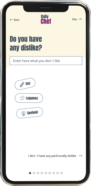 Select dislike