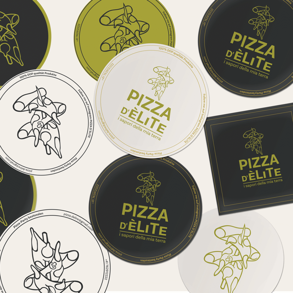 branding for pizzeria in basel
