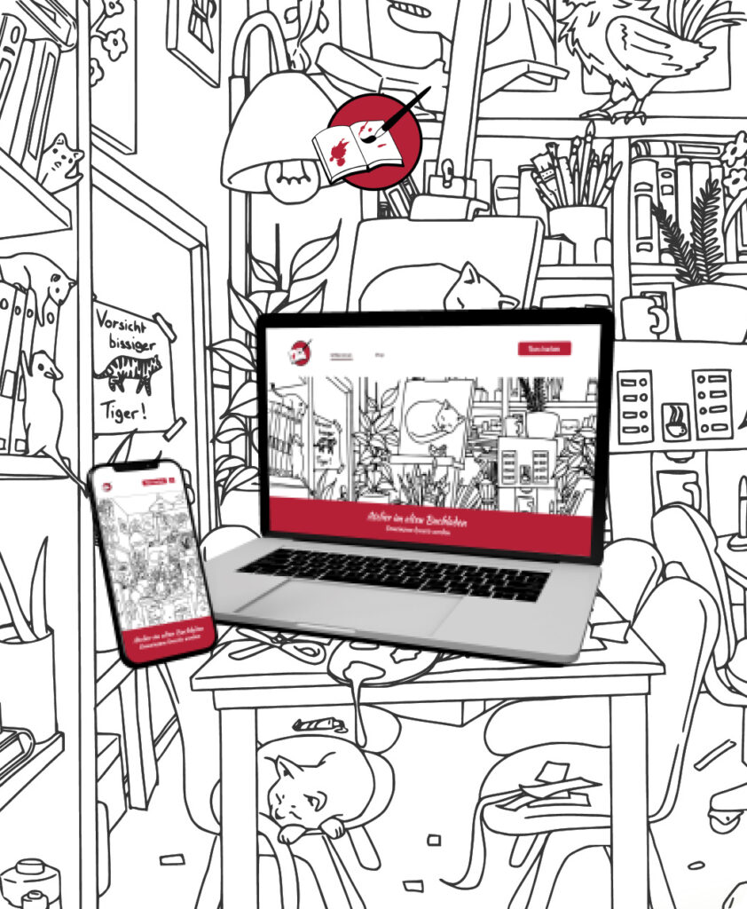 Landing page for Atelier